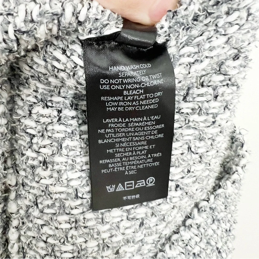 Anthropologie Maeve Tamara Fringed Mini Sweater Skirt Size XS - Picture 7 of 8